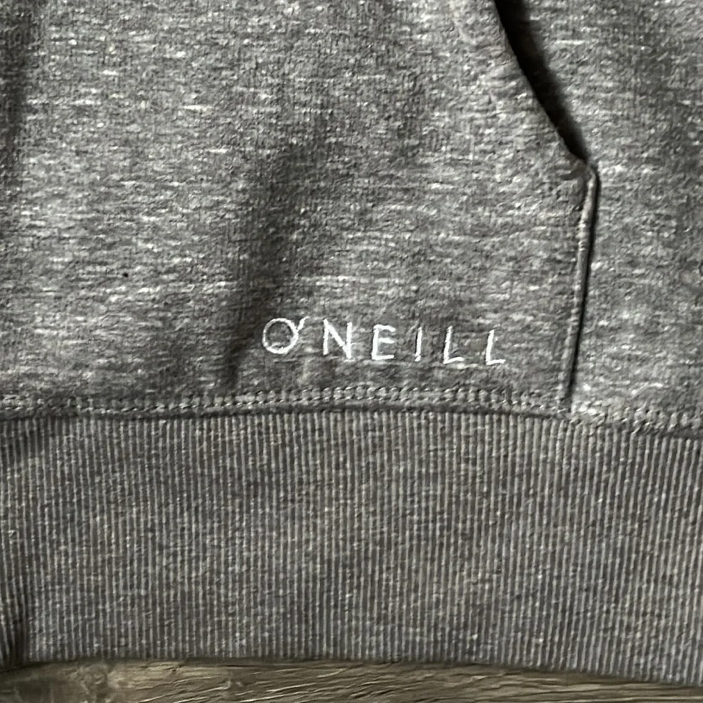 O'Neill jacket gray sweat jacket hooded size Medium Athleisure Fleece lined - Picture 2 of 10